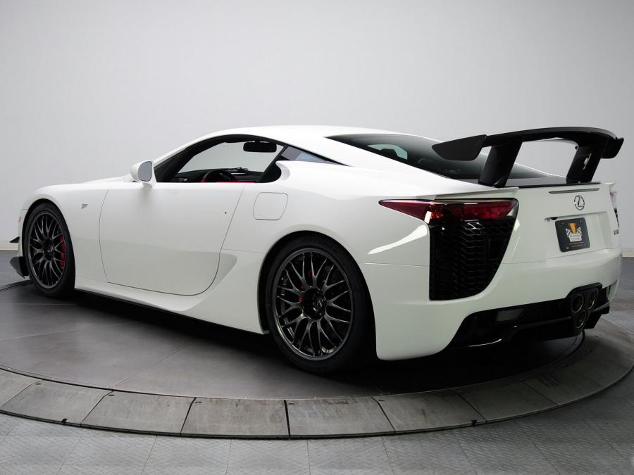  Lexus LF-A Nurburgring Performance Package 2010 года  (US) (фото 7 из 12)